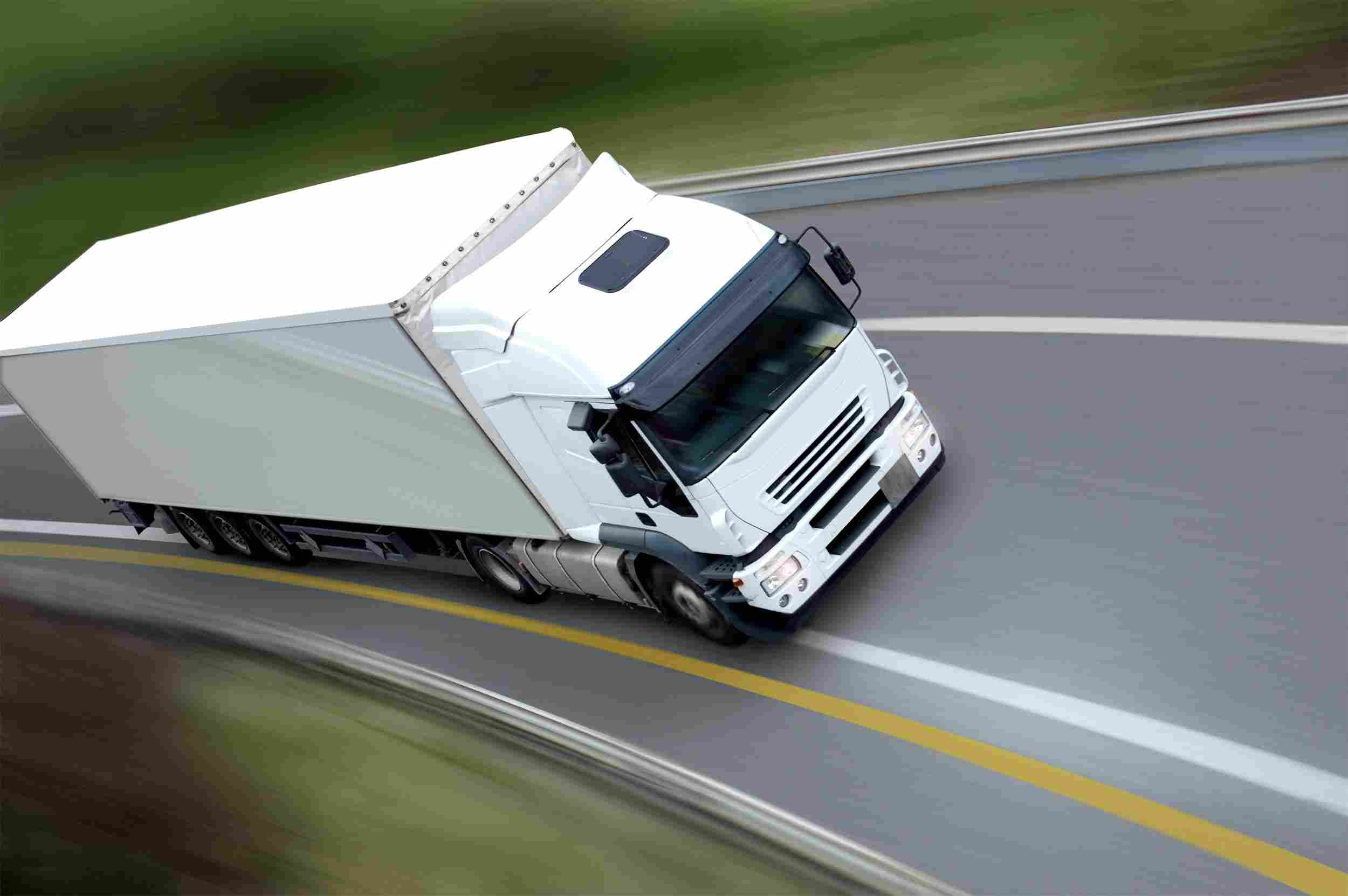Camion livraison commandes e-commerce