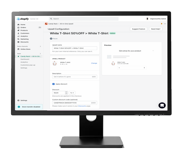 Backend Shopify